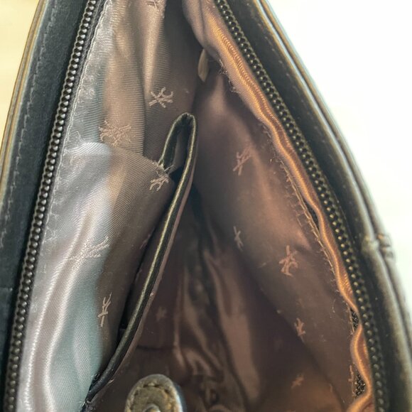 Kenneth Cole Leather Crossbody Bag - Picture 2 of 3